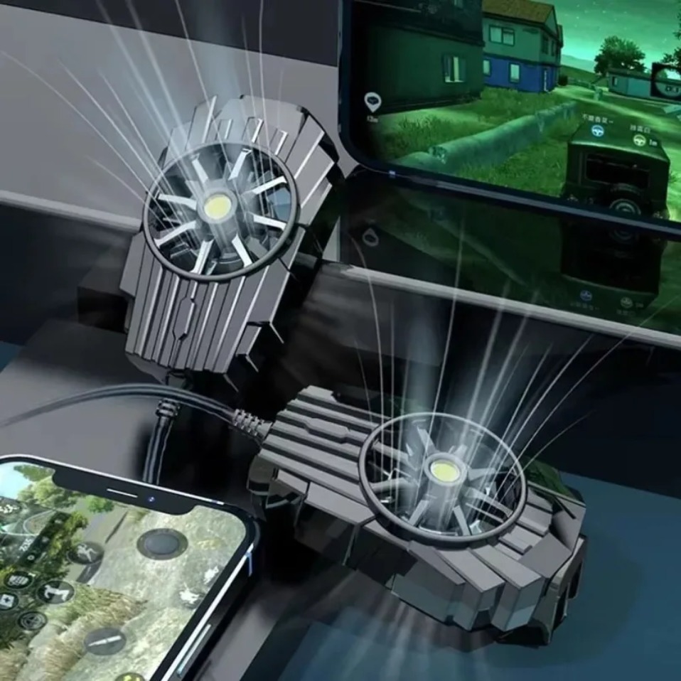 Android Tablet Gaming Accessories - Портативный мини-радиатор с воздушным охлаждением для