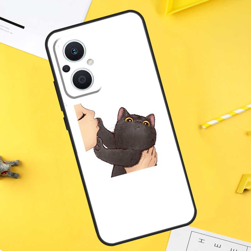 Милый чехол с изображением кот – обзор и цена Oppo Reno 12