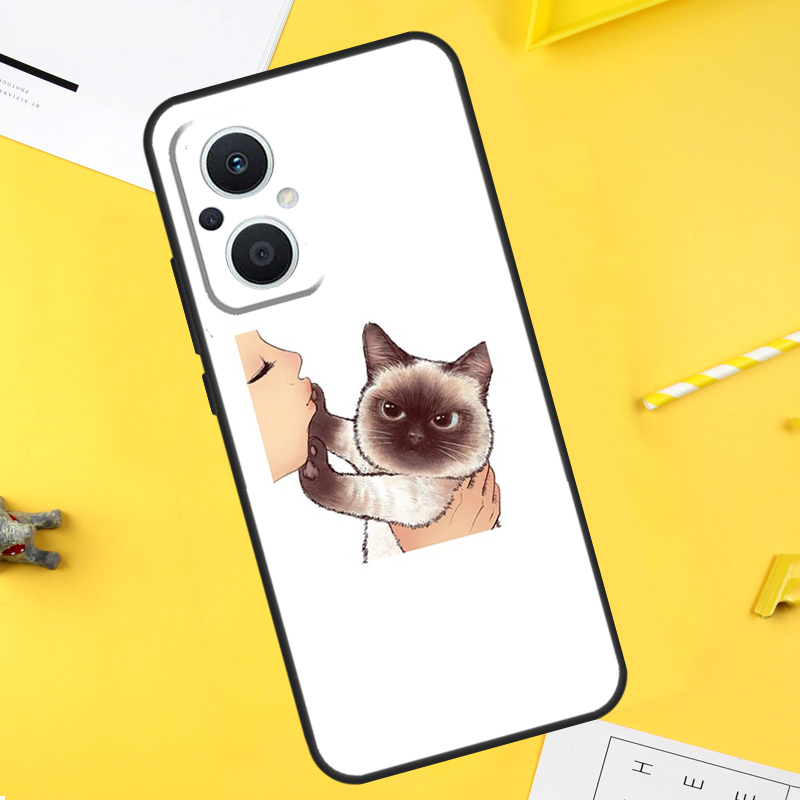 Милый чехол с изображением кот – обзор и цена Oppo Reno 12