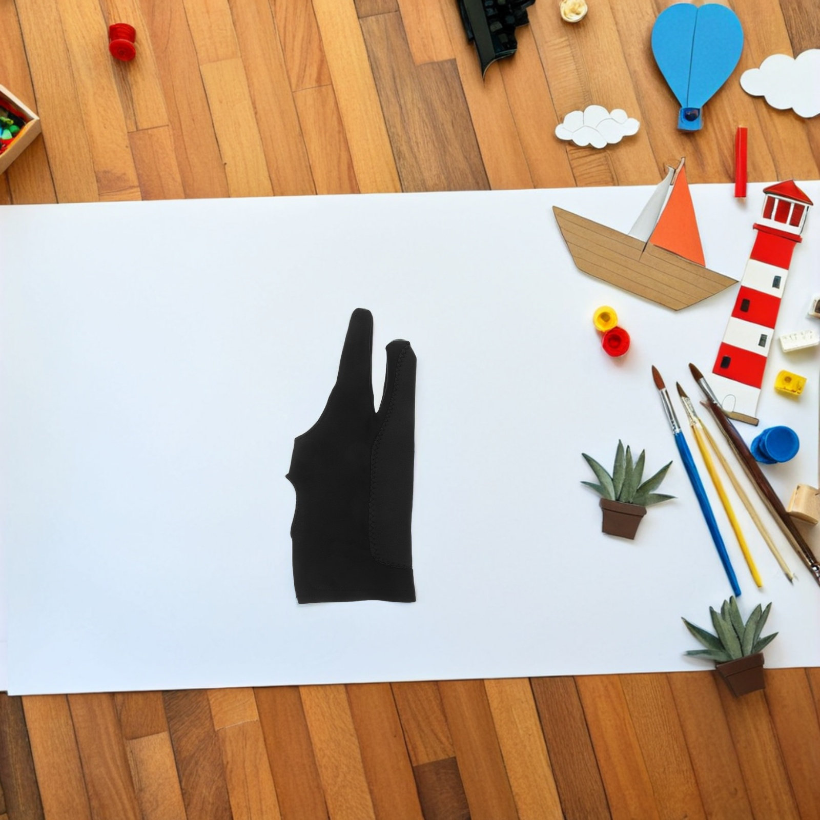 1 пара перчаток для рисования  – обзор и цена Drawing Glove Artist